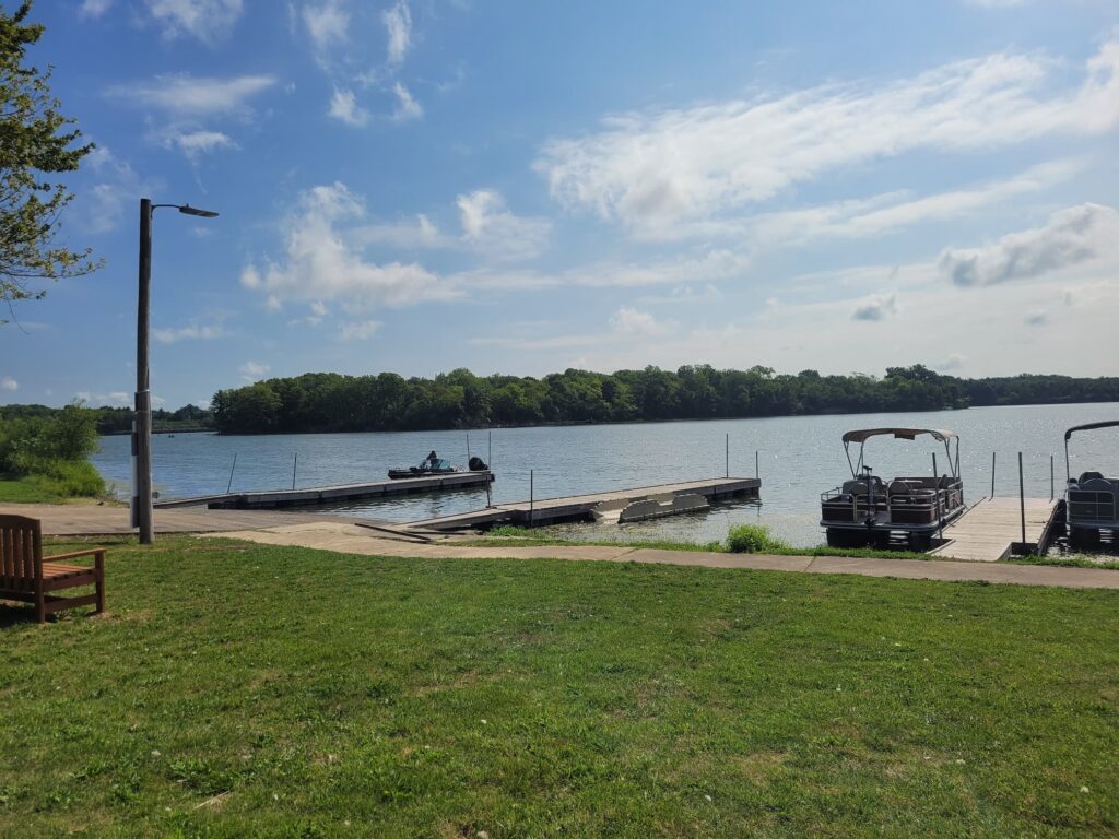 Boat launch at Comlara Park