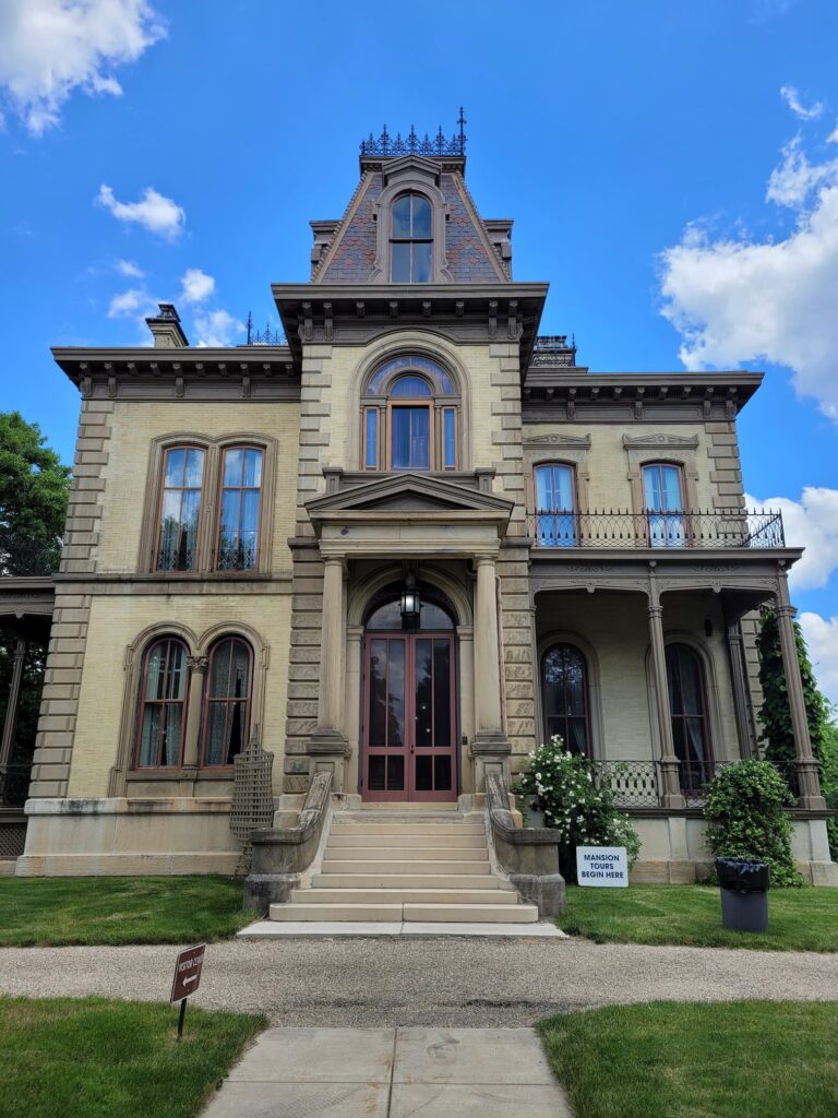 Photo of David Davis Mansion in Bloomington Illinois