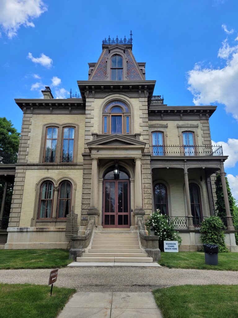 David Davis Mansion in Bloomington