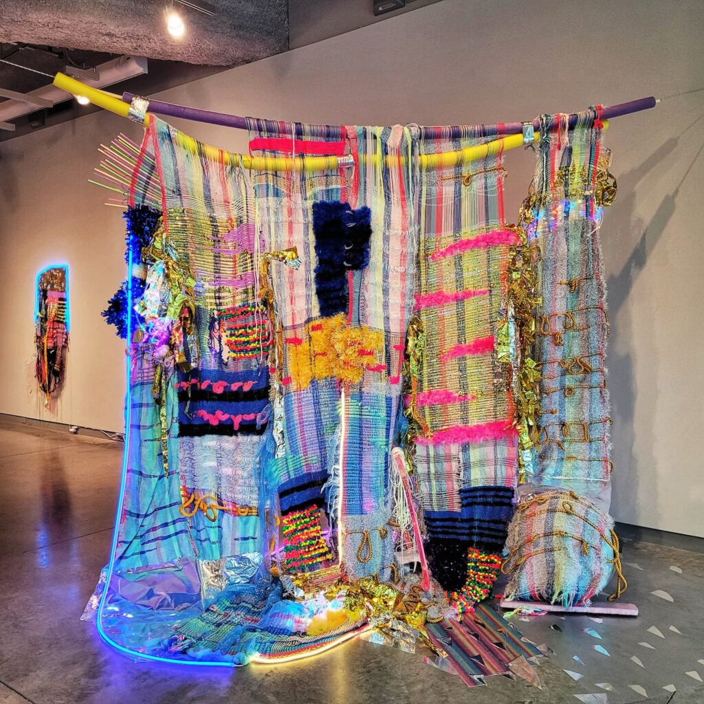 Photo of weaving by Denise Treizman