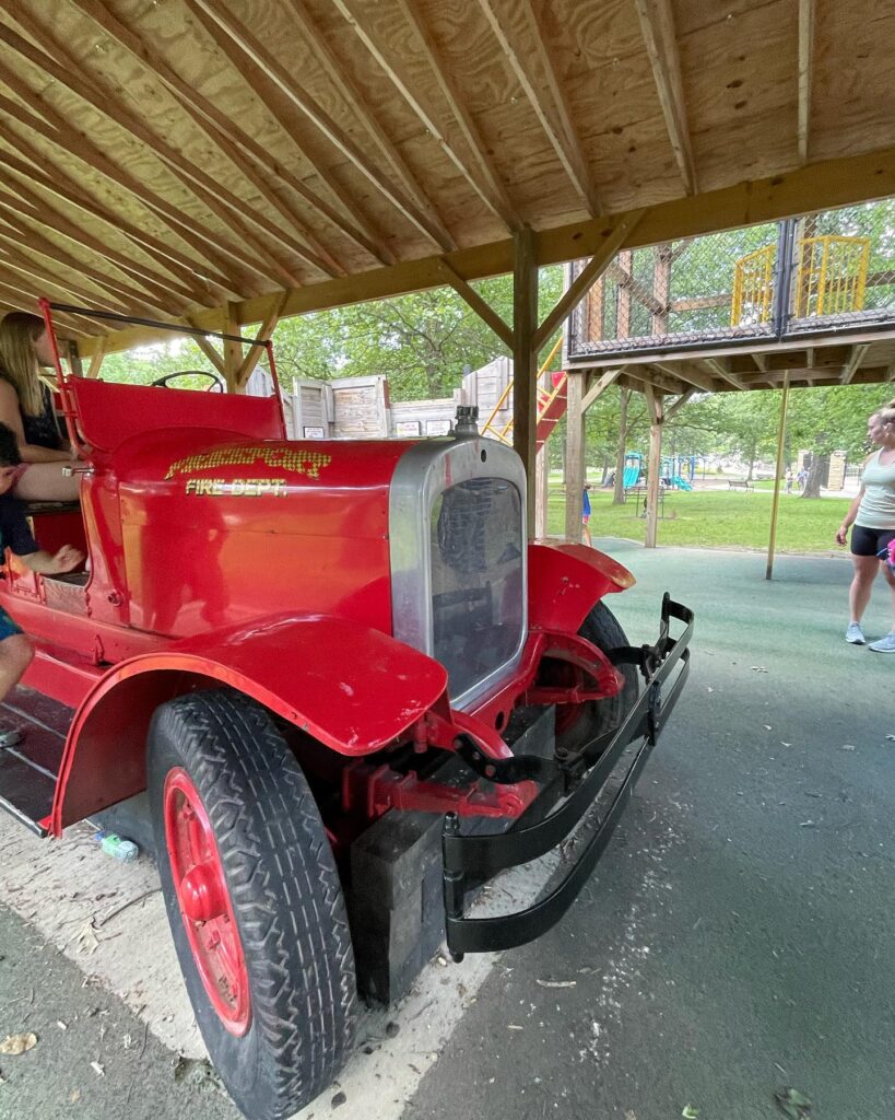 Photo of firetruck at Krape Park