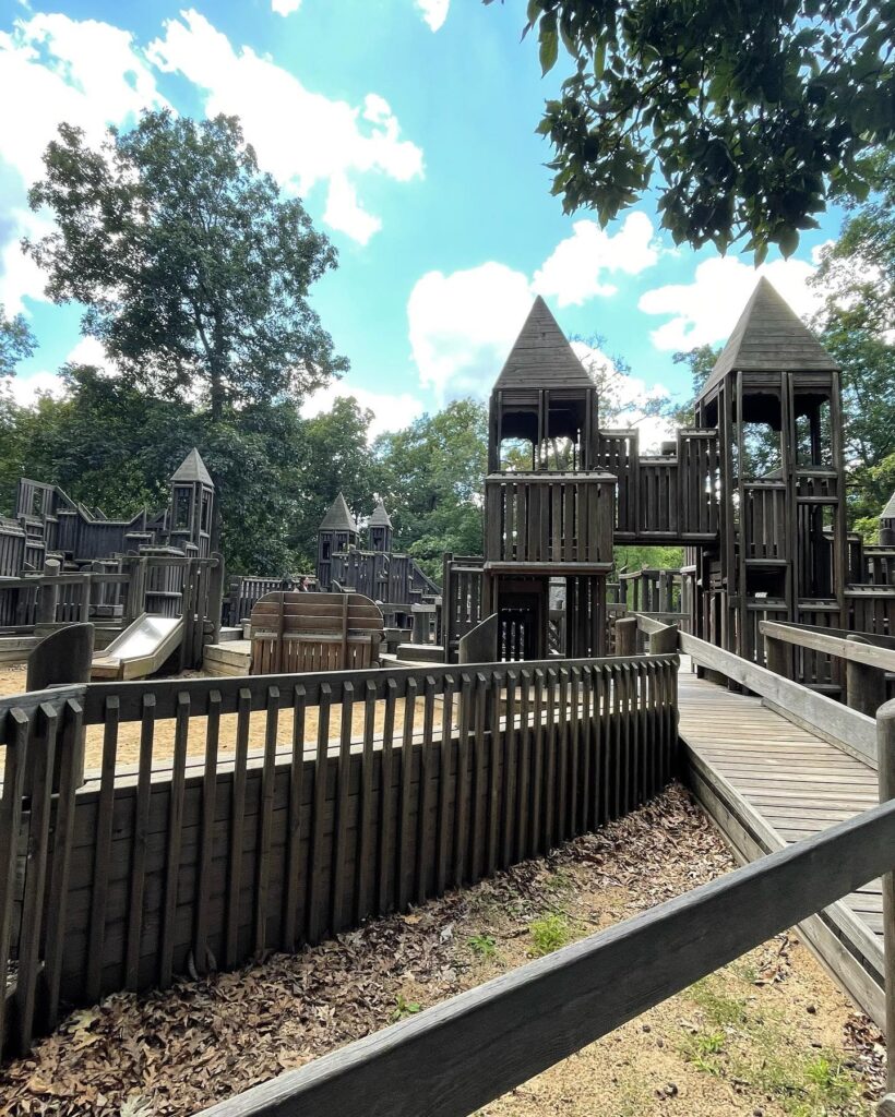 Photo of Krape park wooden playground