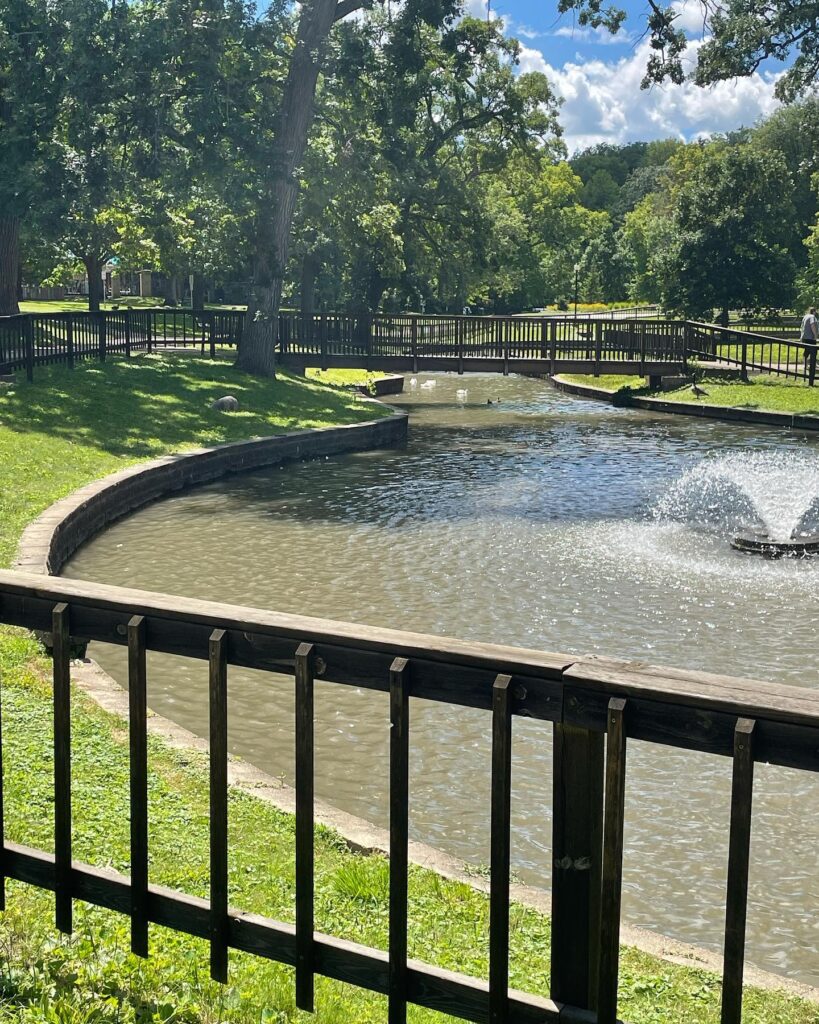 Photo of pond at Krape Park