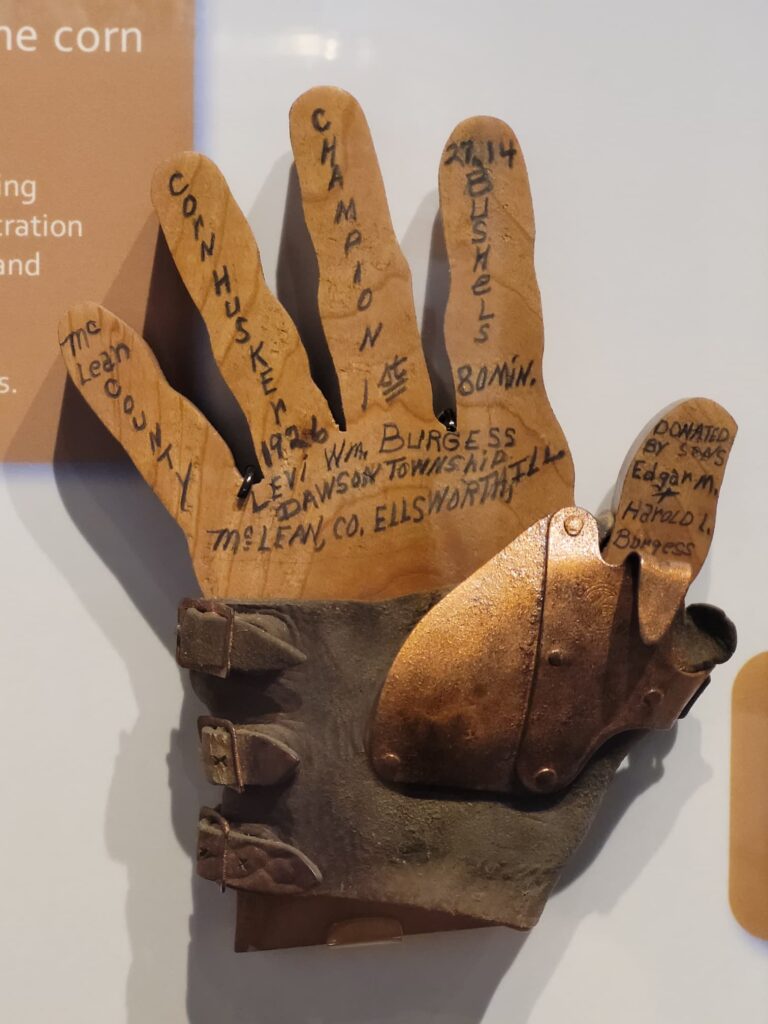 Photo of wooden hand artificat