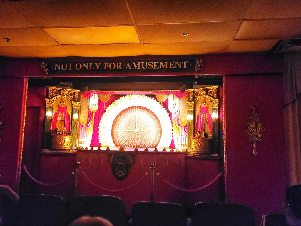 Opera in Focus Puppet Theatre stage
