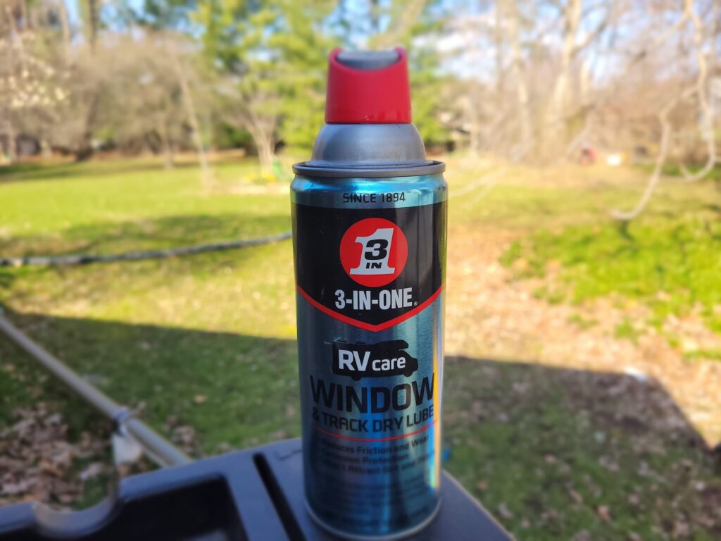 Photo of RV window track cleaner