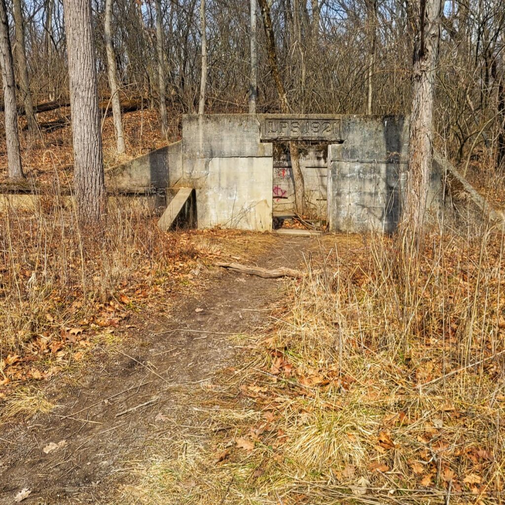 Photo of Lincoln Park nursery ruins