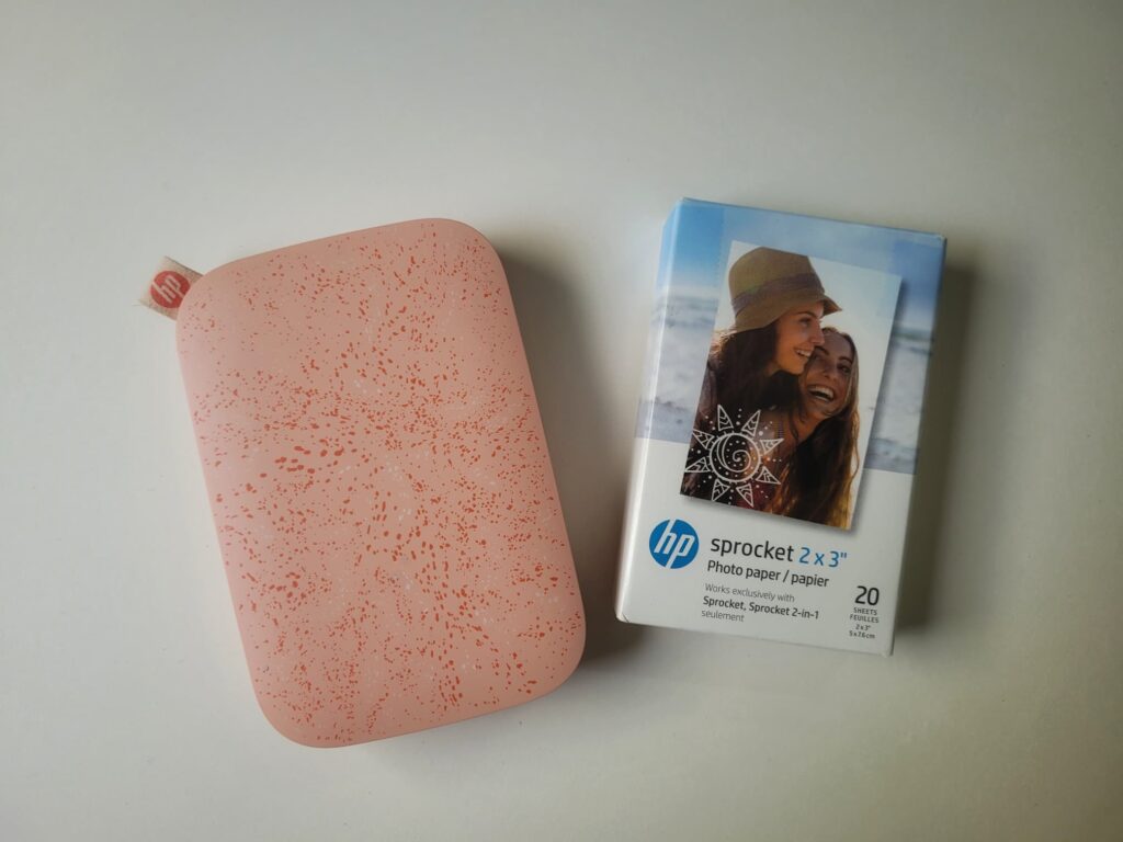 photo of hp sprocket printer