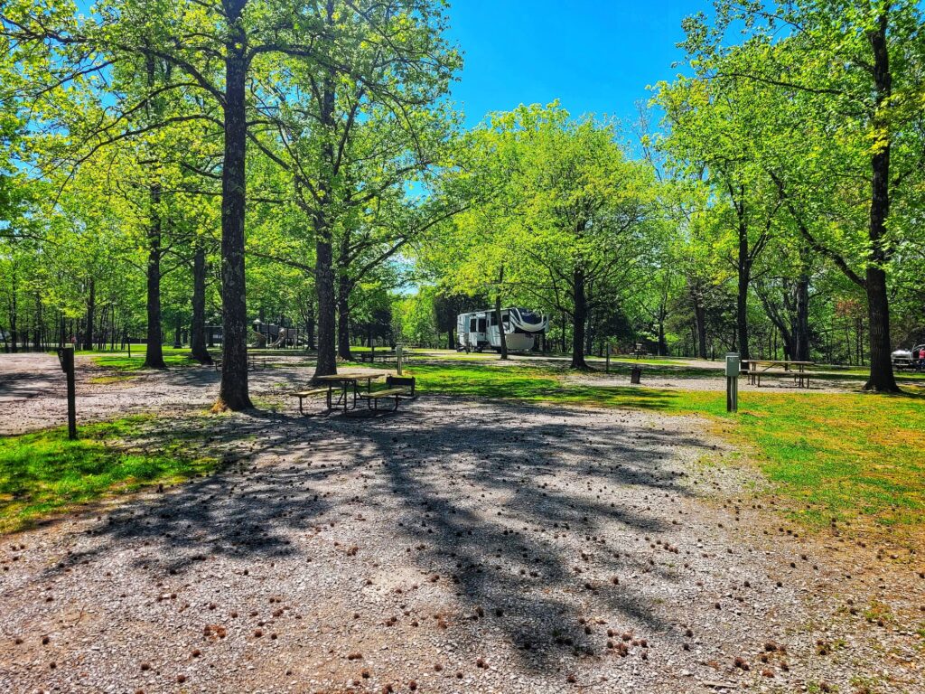 campground at ferne clyffe state park