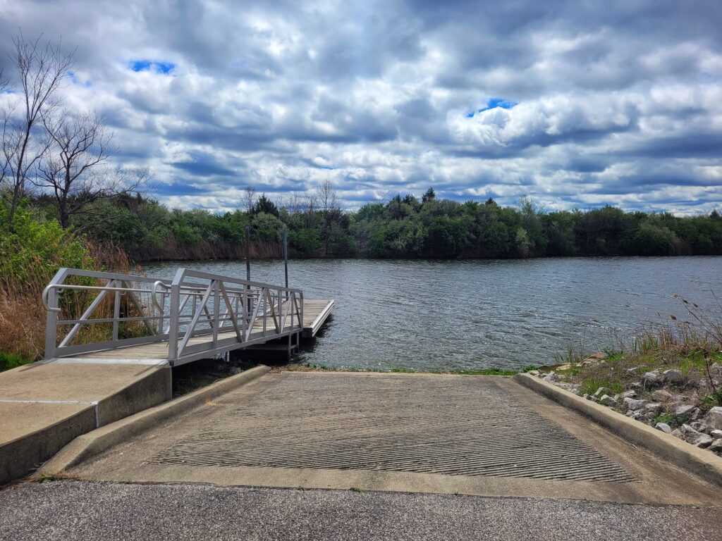boat launch at World Shooting and Recreational Complex