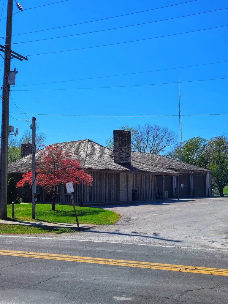 photo of Prairie du Rocher fire department building