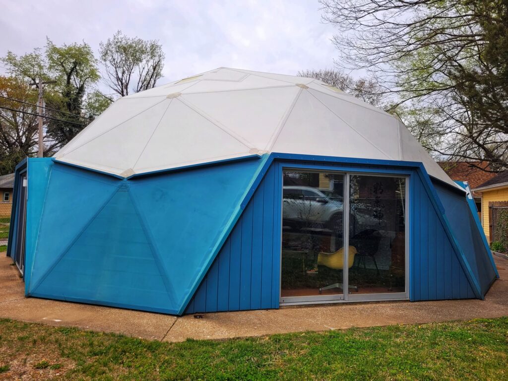 photo of Buckminster Fuller dome home in Carbondale