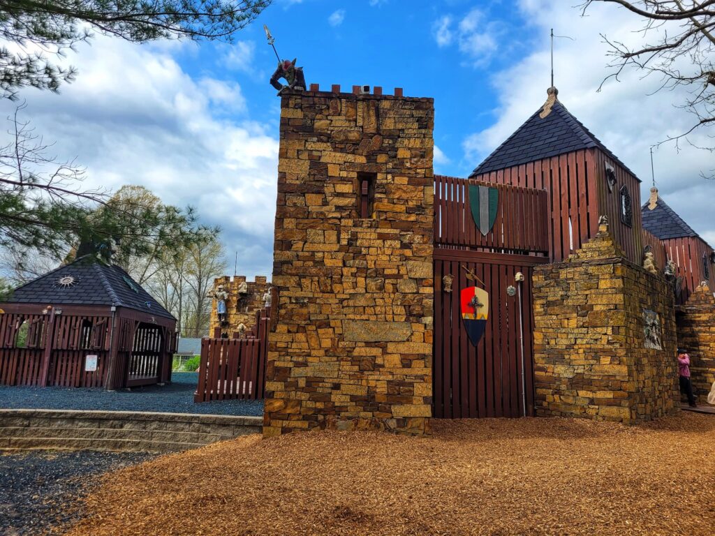 photo of castle playground at Boo Castle Park