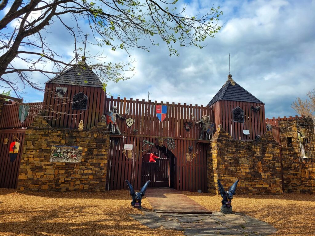 photo of castle playground at Boo Castle Park