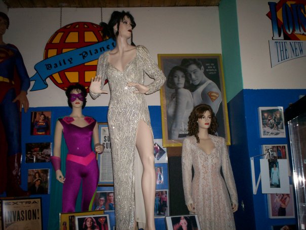 photo from 2008 of Superman costumes
