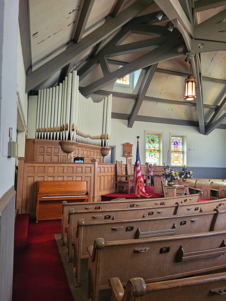 interior of first Presbyterian church cairo illinois