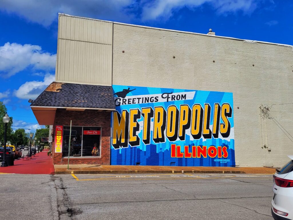 photo of Metropolis mural