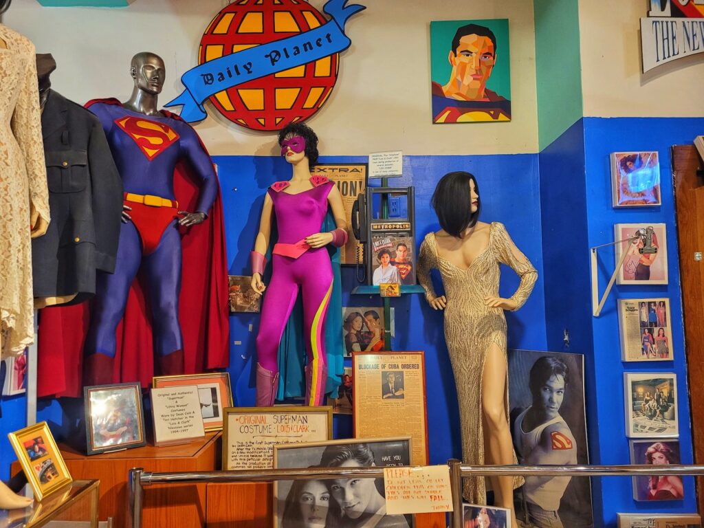photo from 2024 of Superman costumes