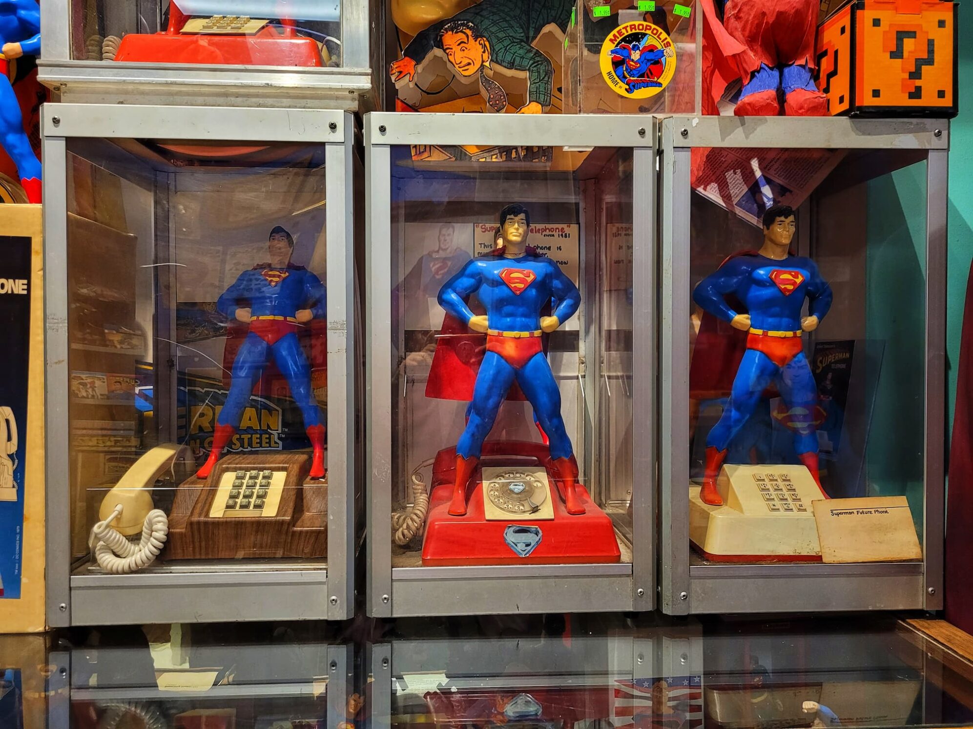 photo of Superman phones