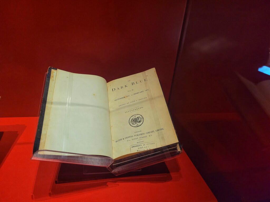 photo of old vampire book