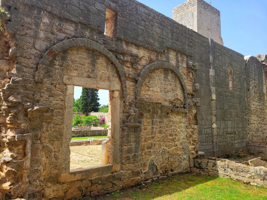 photo of Lokrum Island monastery  wall