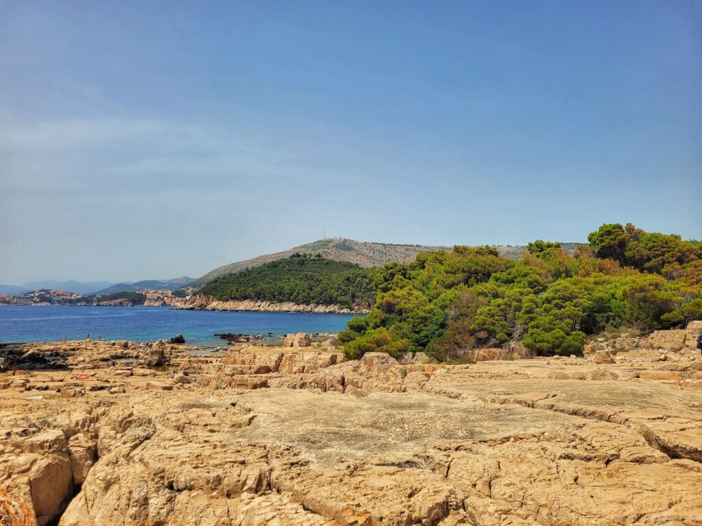 photo of Lokrum Island rocks