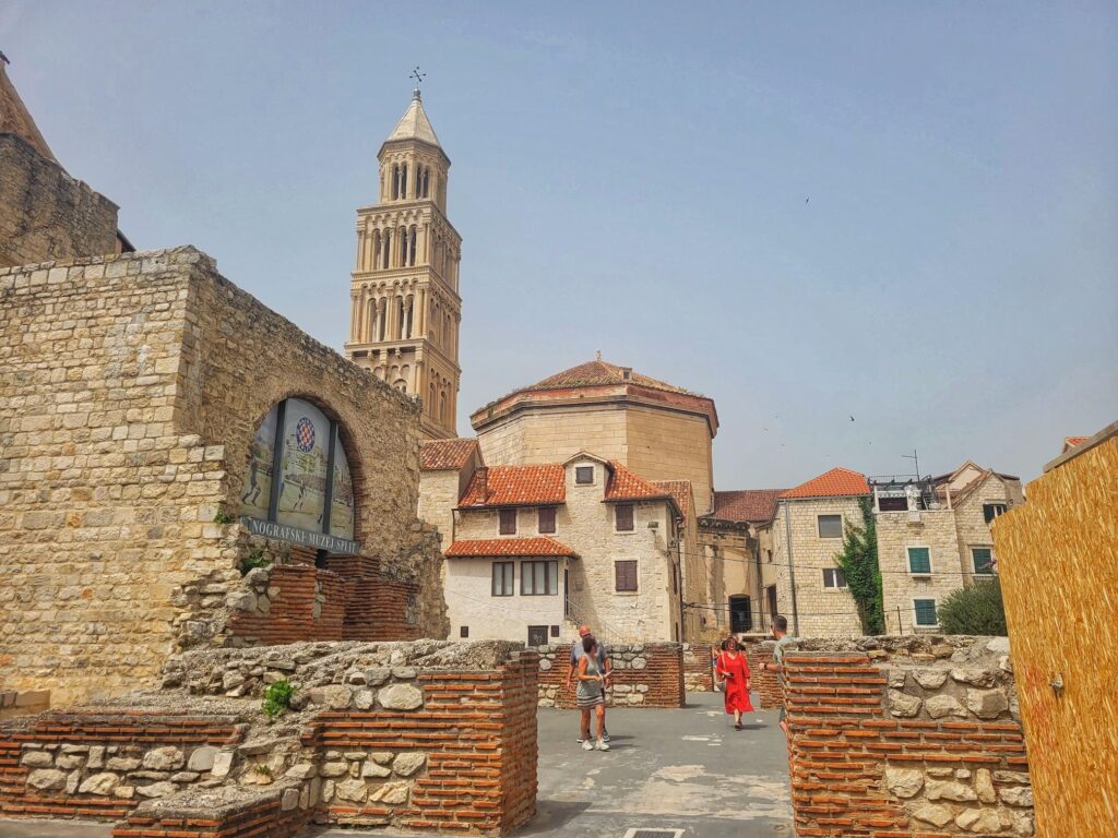 photo of split old town