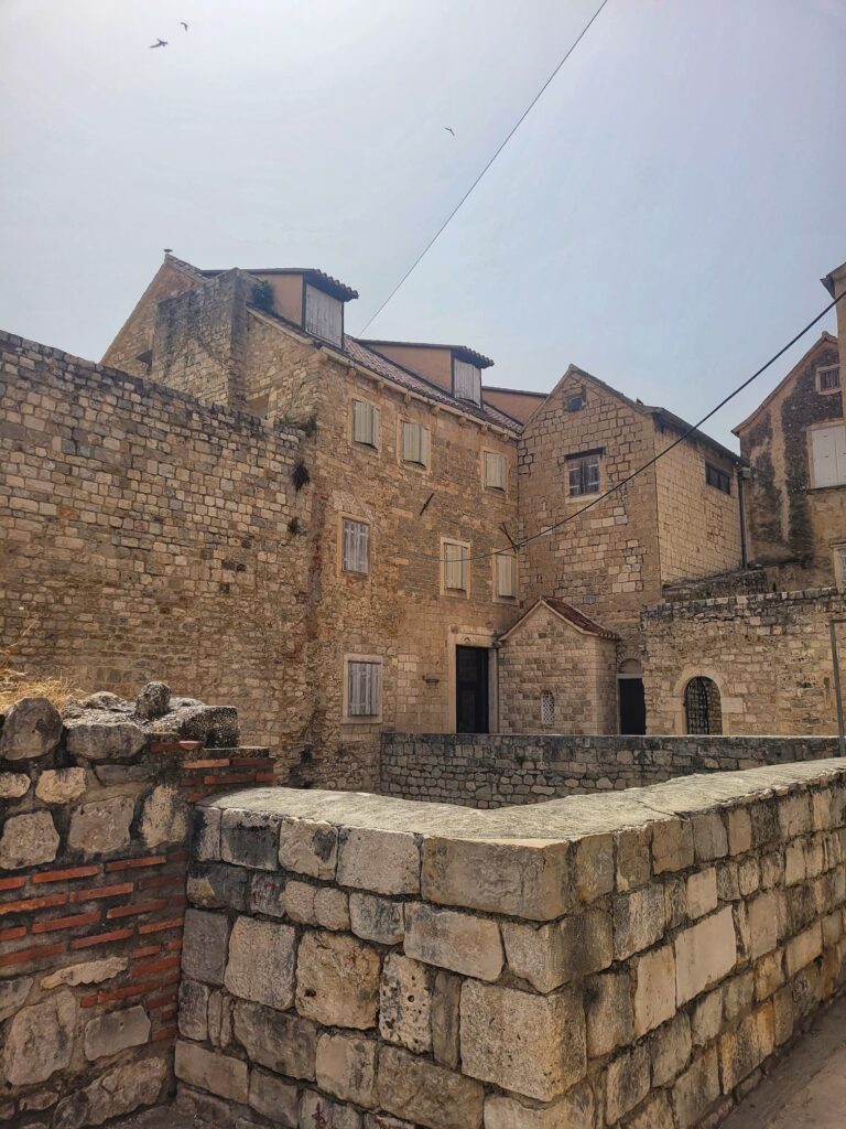 photo of diocletian's palace in split