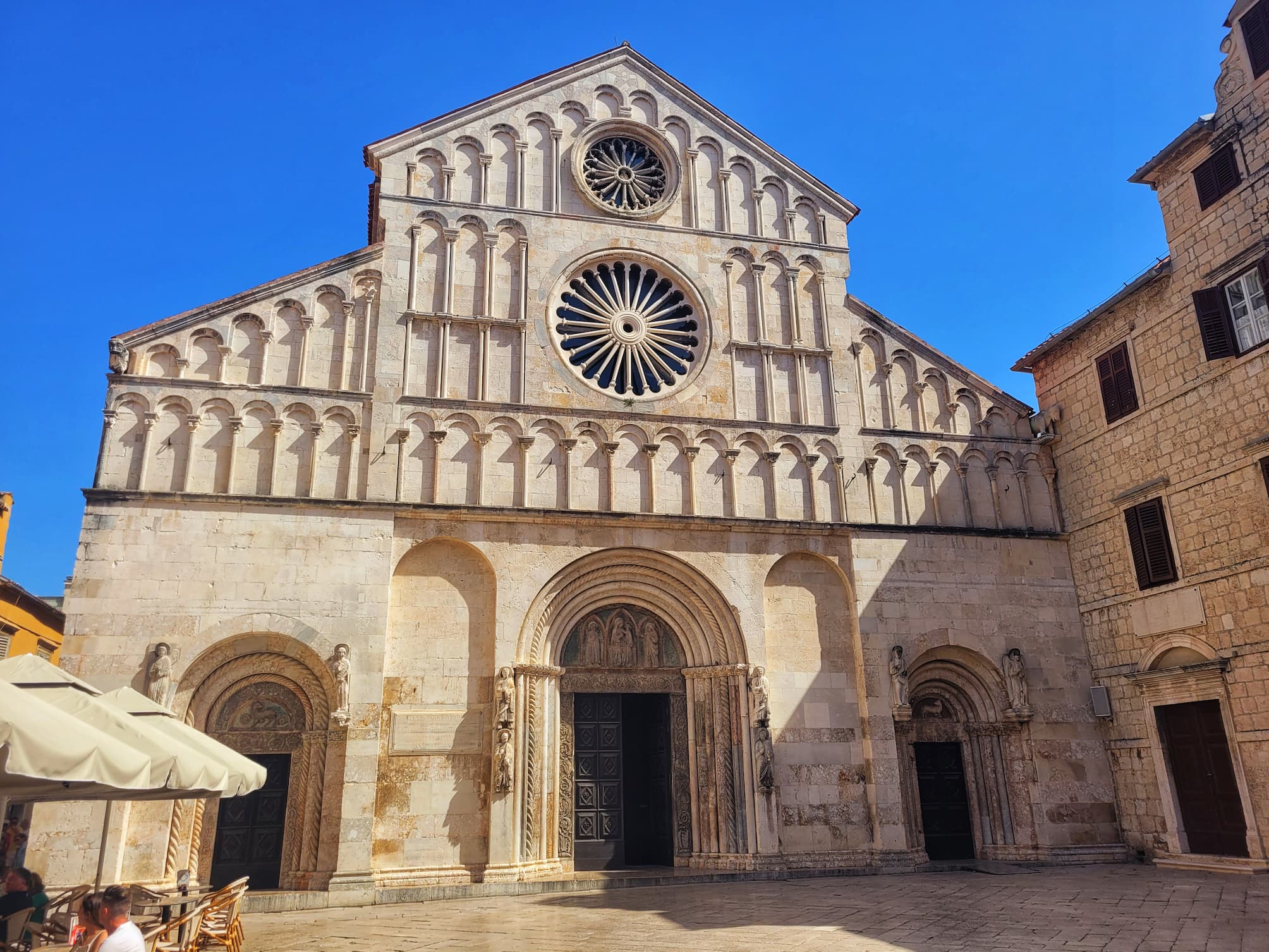 photo of Zadar's St Anastasia cathedral