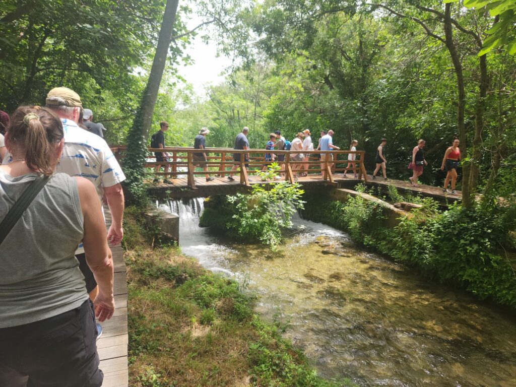 photo of Krka Falls national park boardwalk trail