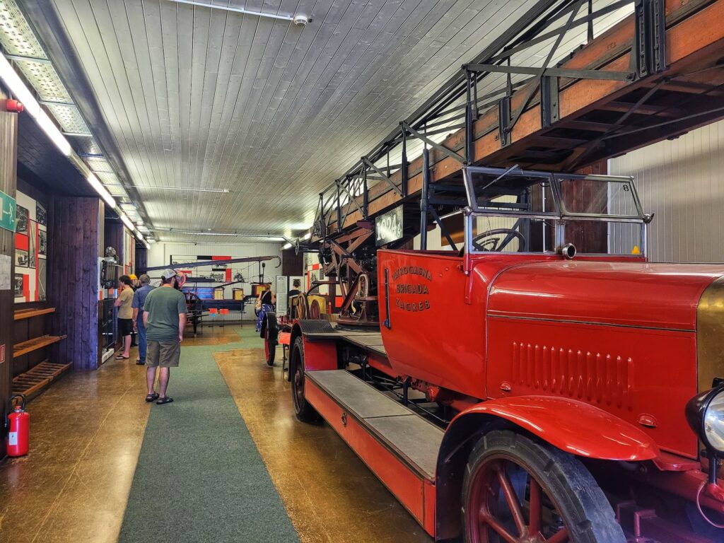 photo of firefighting exhibit