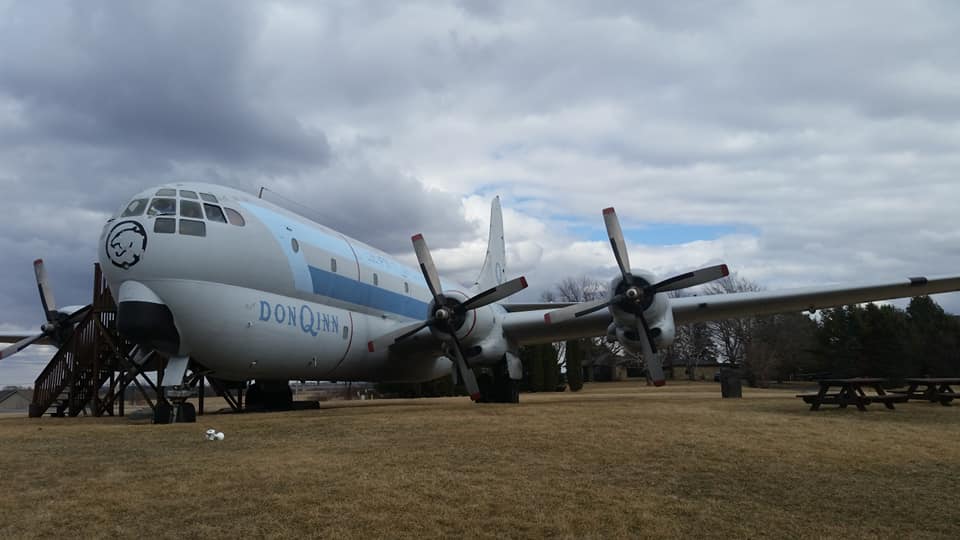 photo of don q inn plane