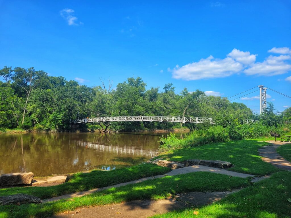 photo of bridge at Atwood Park