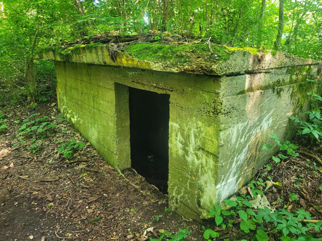 photo of bunker at Atwood park