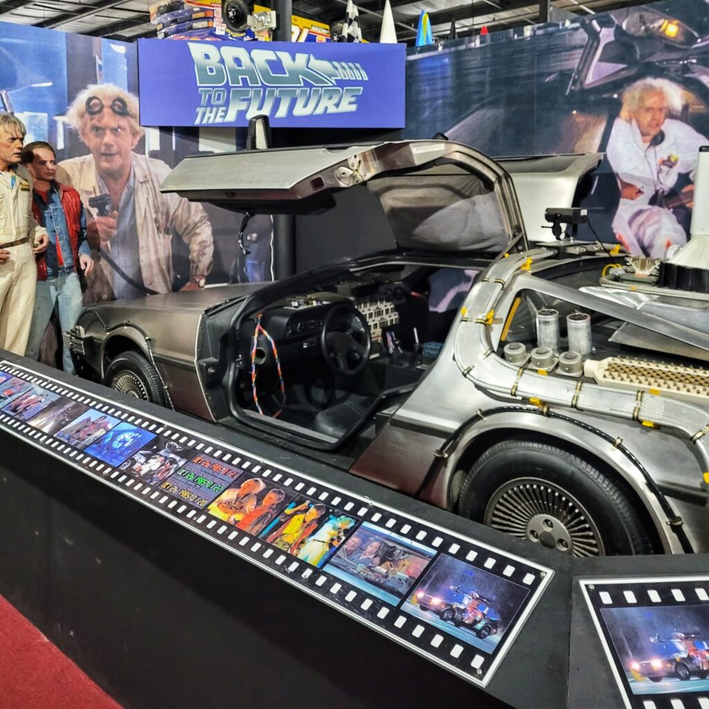 photo of delorian at historic auto attractions