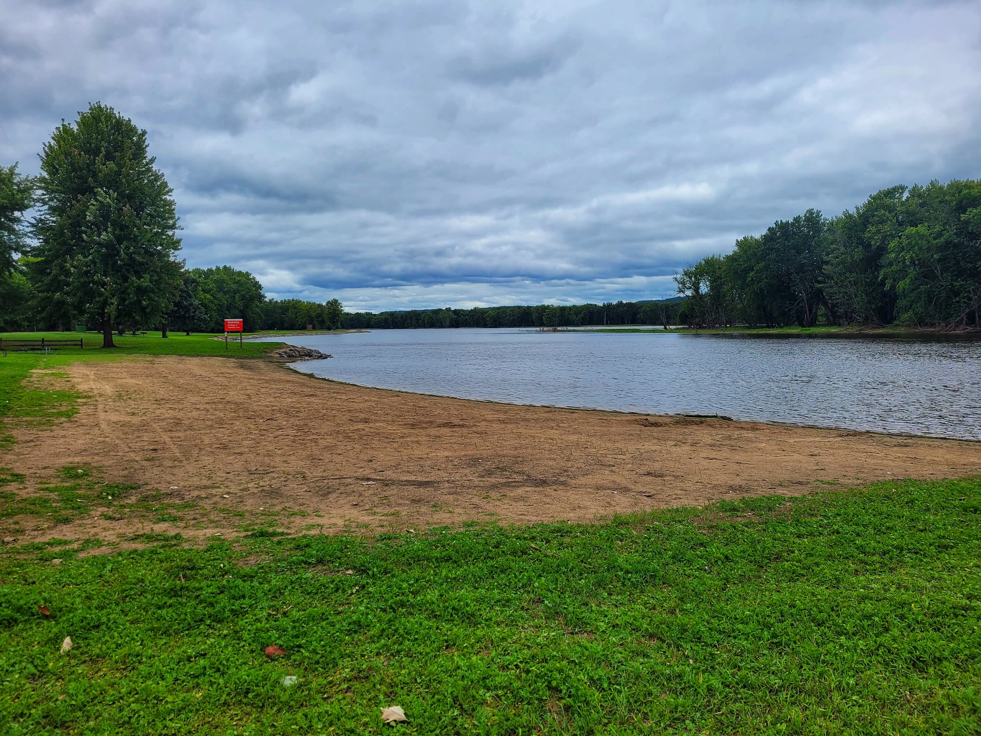 photo of swim beach