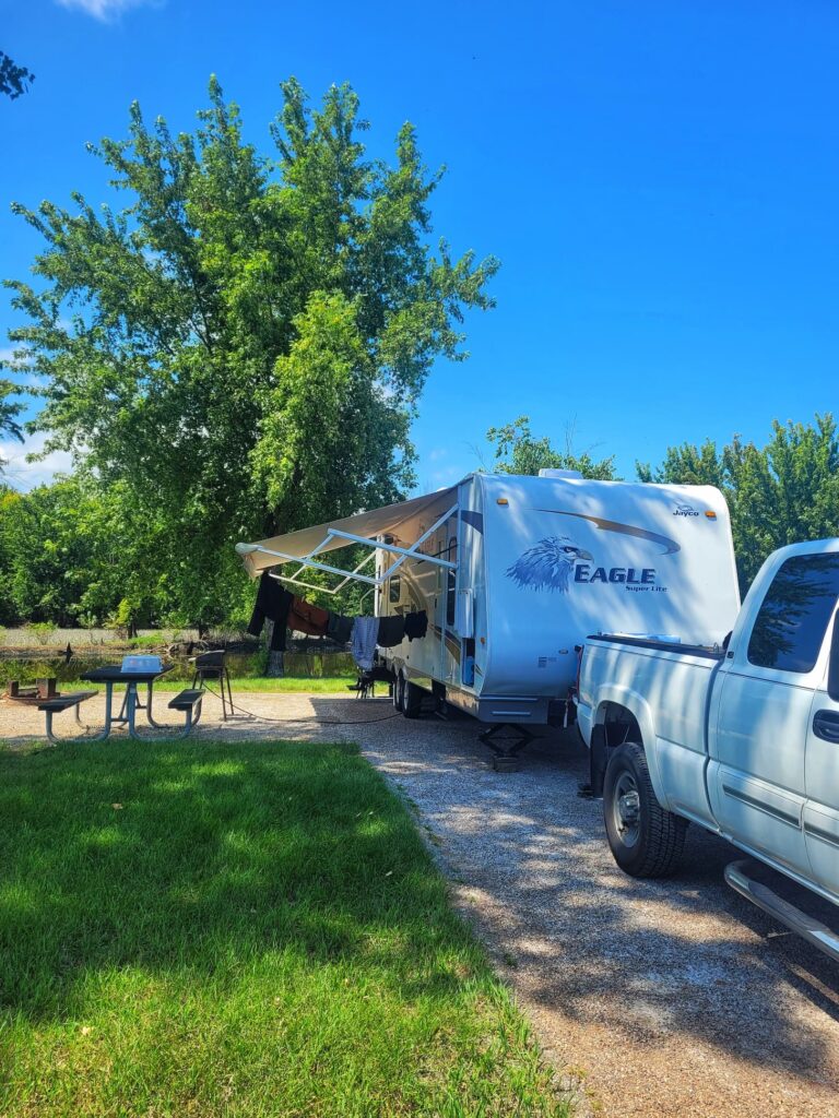 photo of blackhawk park campsite