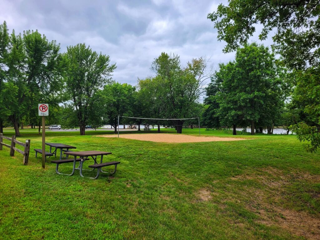 photo of volleyball court