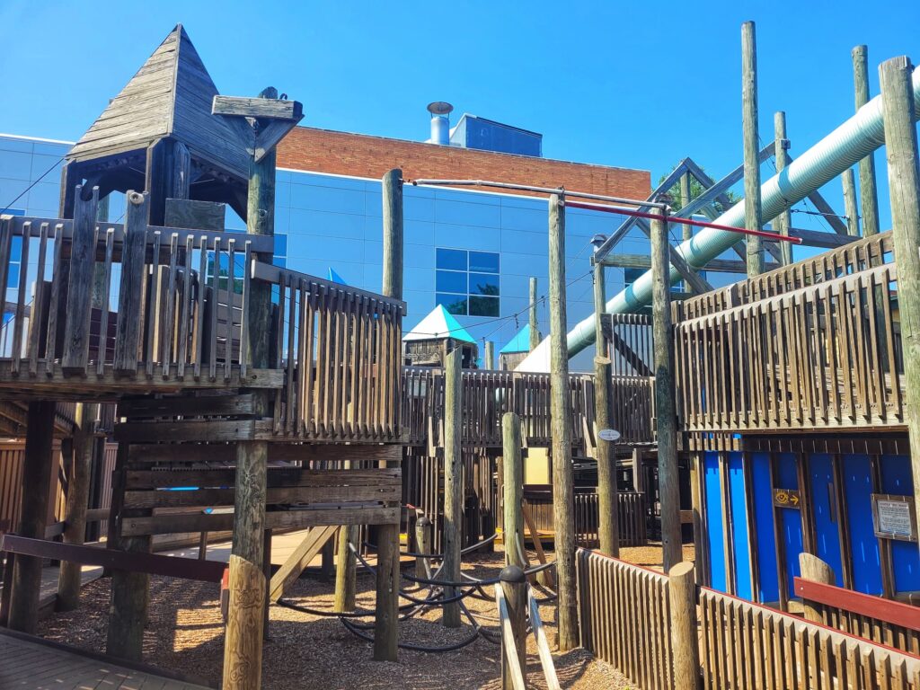 photo of playground at rockford discovery center museum