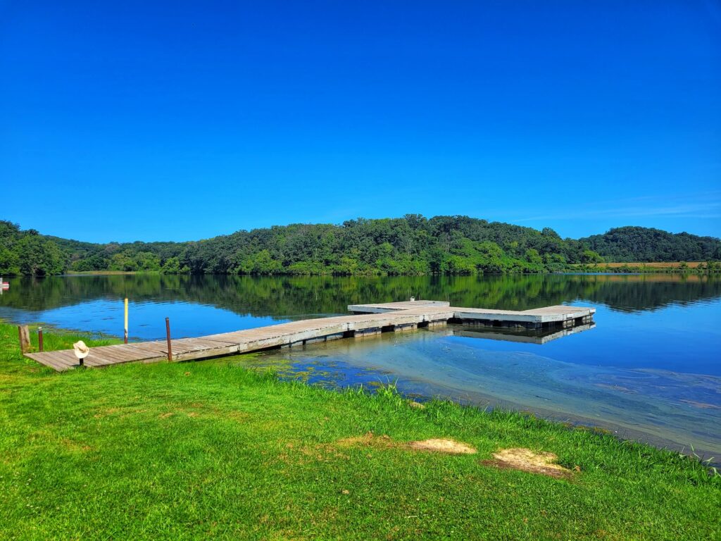 photo of fishing dock