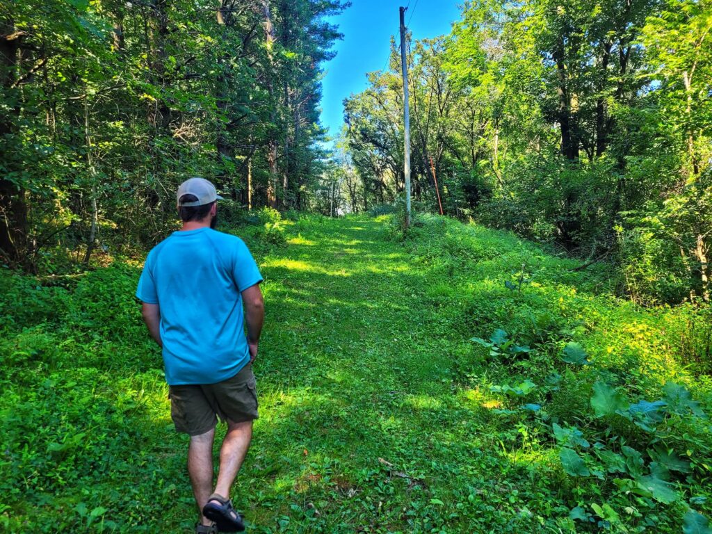 photo of josh hiking at blackhawk lake