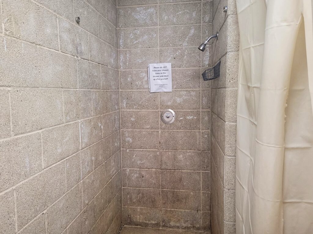 photo of astico park shower house