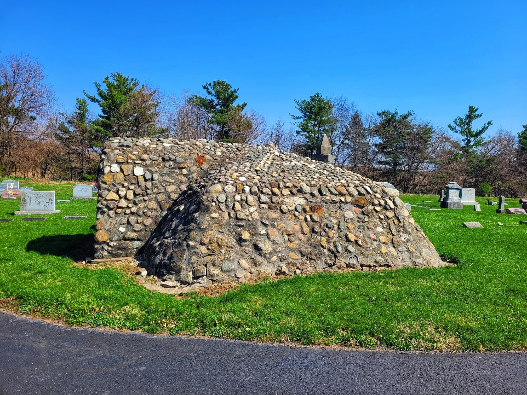 photo of atlanta il cemetery