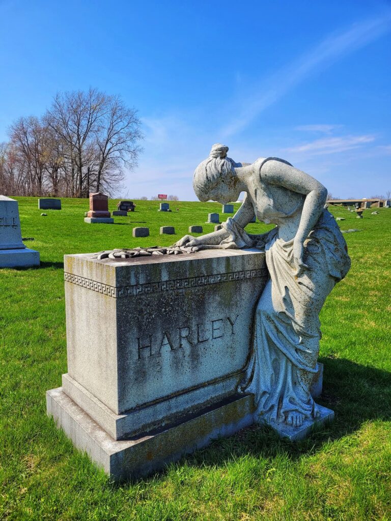 photo of atlanta il cemetery