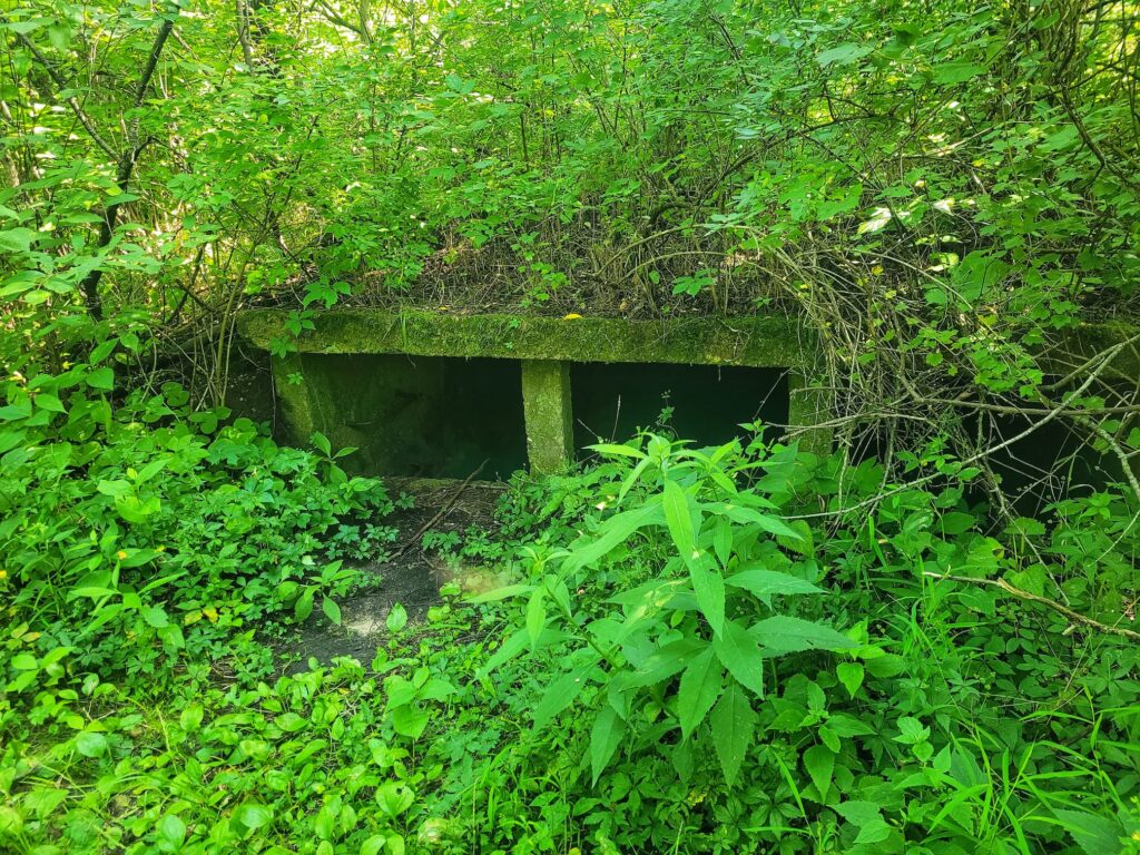 photo of camp grant bunker