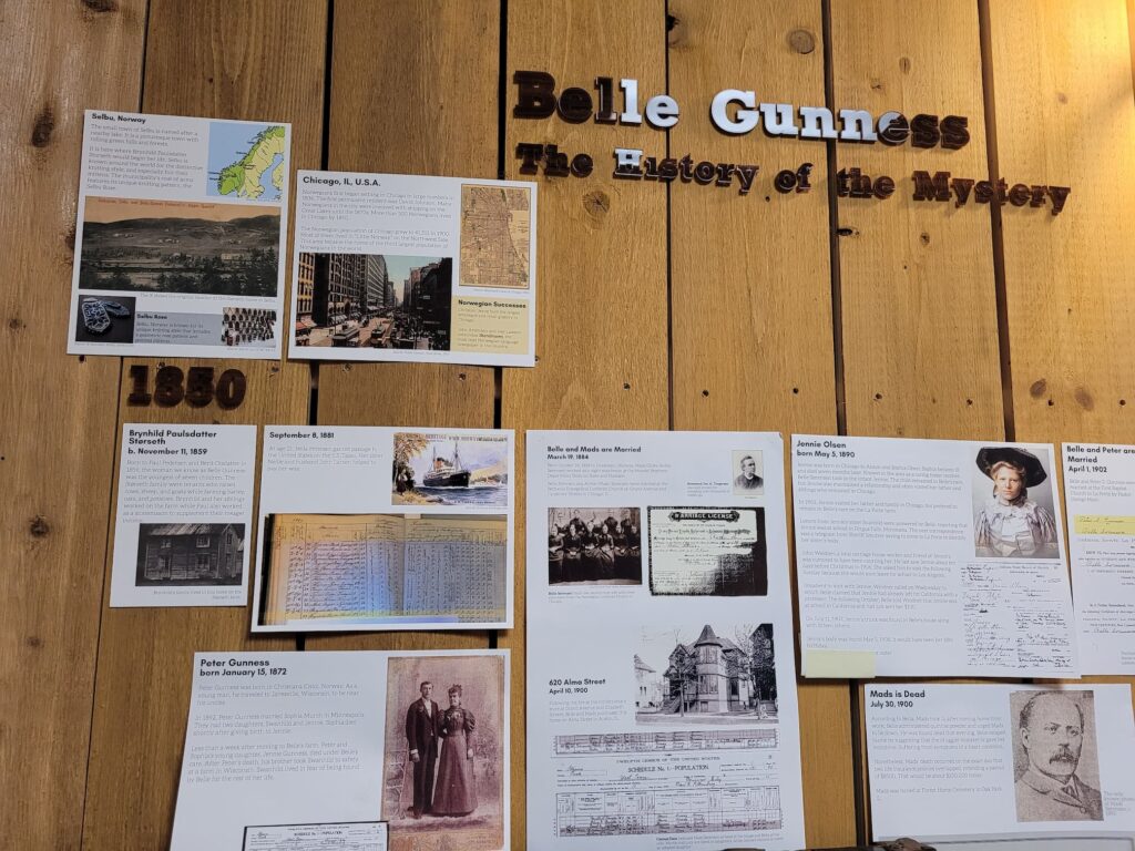 photo of belle gunness museum