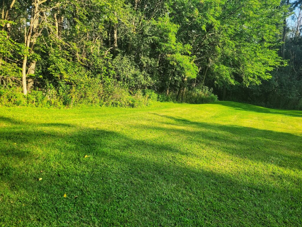 photo of effigy mound at calumet county park