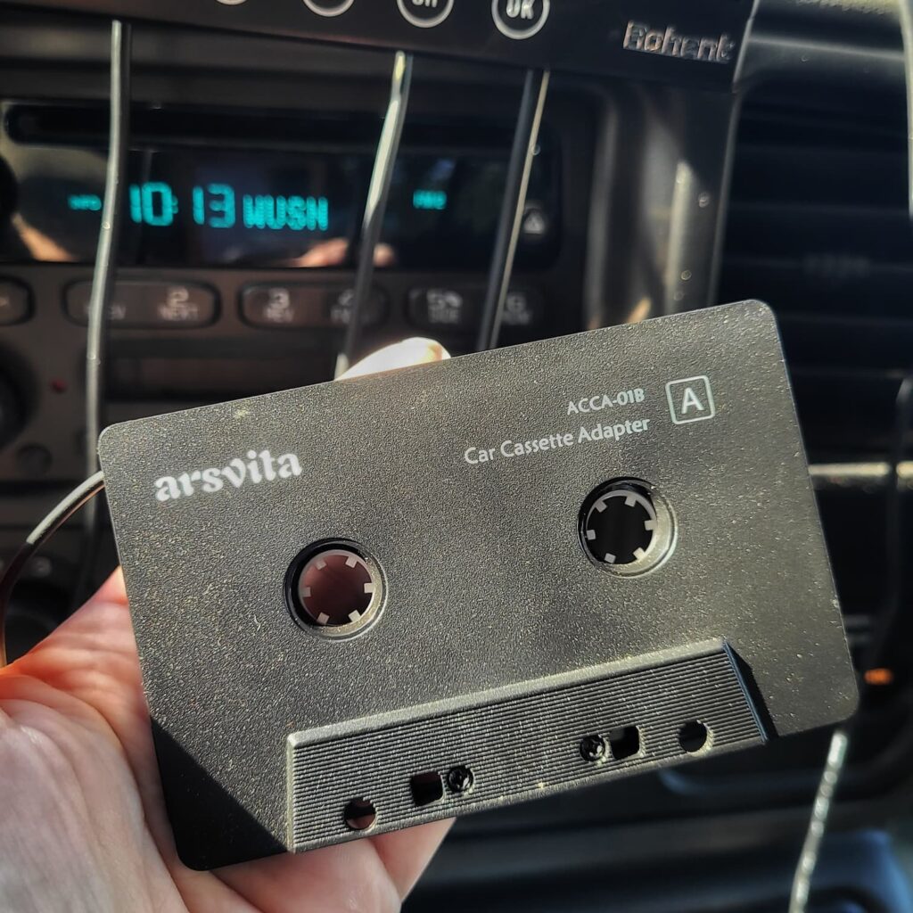 photo of arsvita cassette to aux adapter