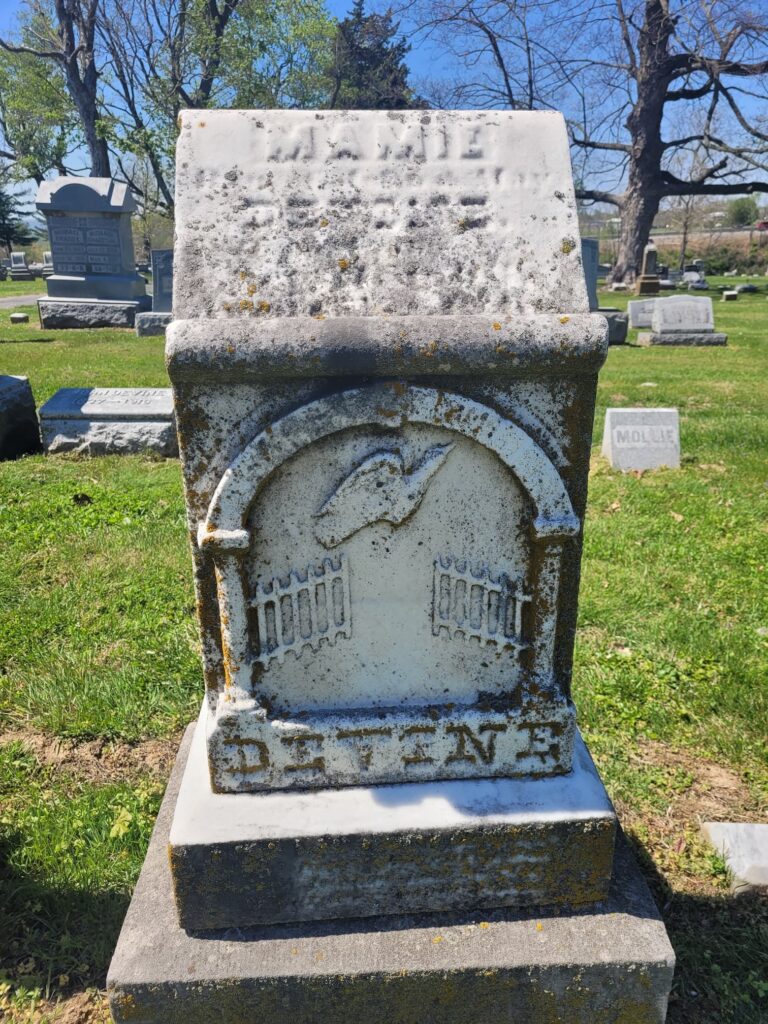 photo of evergreen cemetery chester il