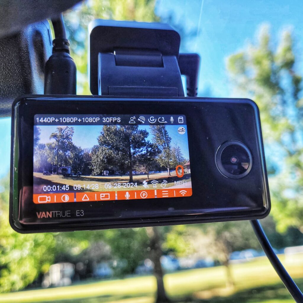 photo of vanture dash cam